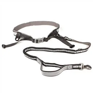 Cinturón para caminar para perros Manos libres, correa Ajustable para perros, cinturón para correr y trotar, correa para perros con tira reflectante